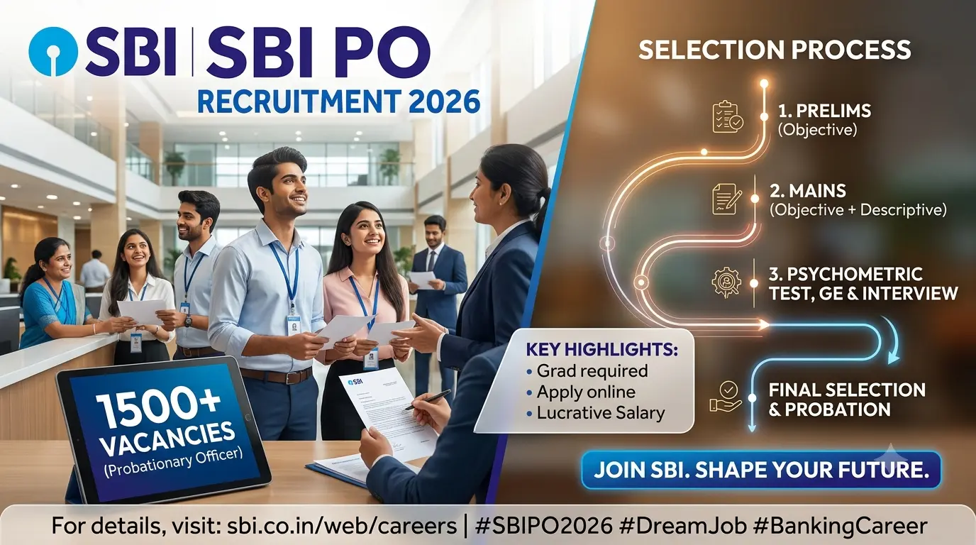 SBI PO Recruitment 2026