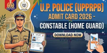 UP Home Guard DV PST Admit Card 2026