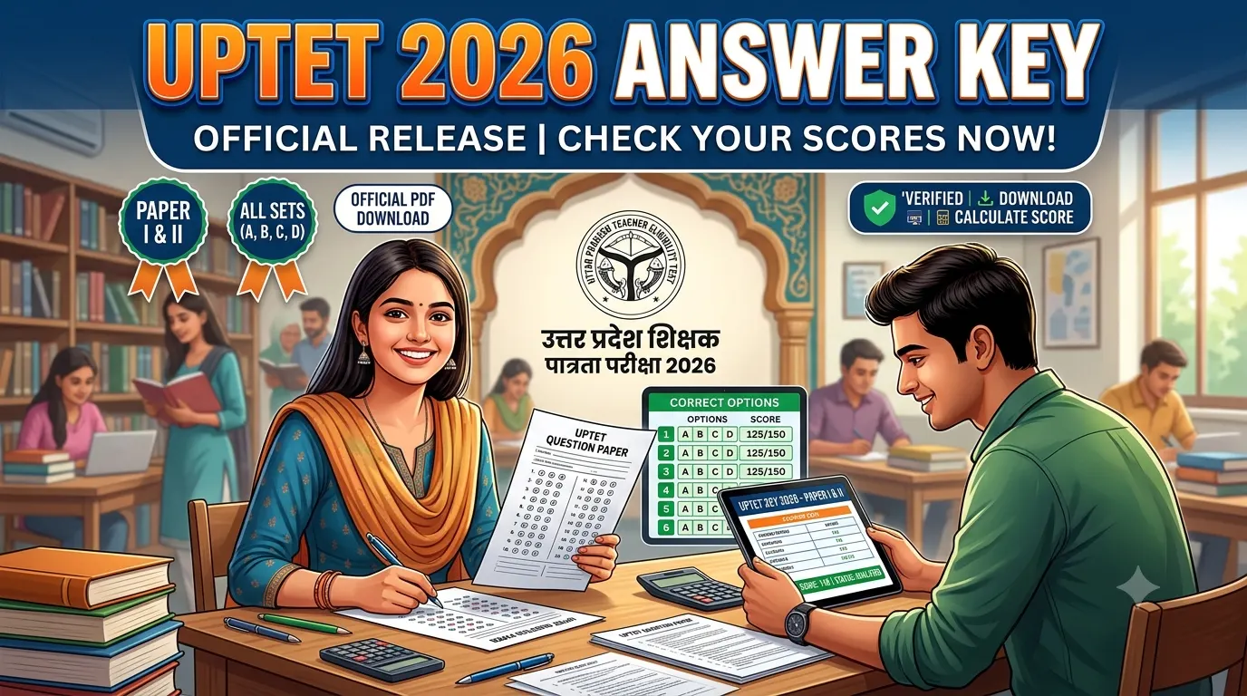 UPTET Answer Key 2026